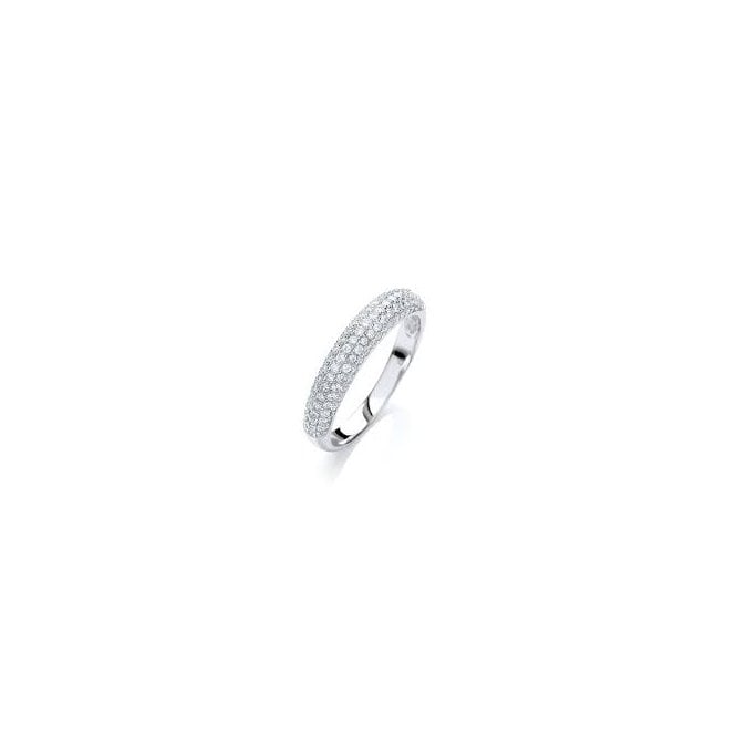 J Jaz Gaia Clear Ring JZR009