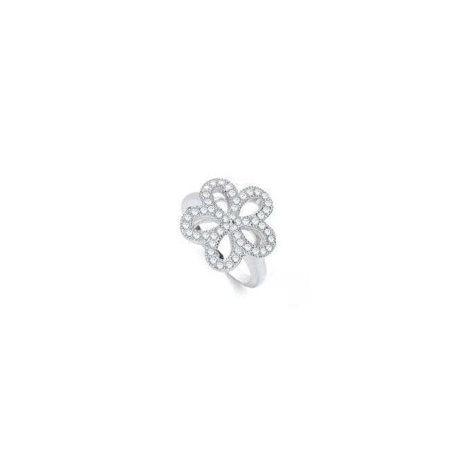 J Jaz Daisy Shape Ring JZR044
