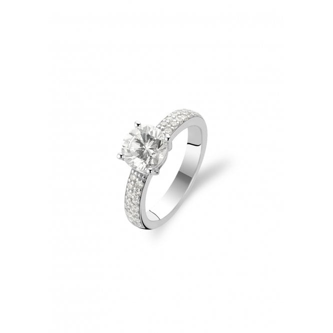 Ti Sento Milano Ti Sento Silver Solitaire Ring 1737ZI/60