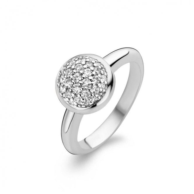Ti Sento Milano Ti Sento CZ Domed Ring 1915ZI/56