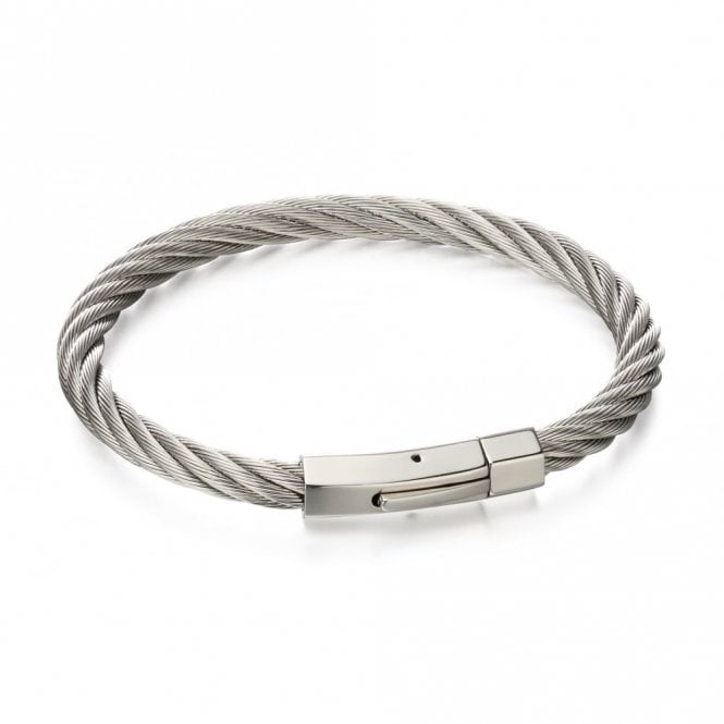 Fred Bennett Twisted Wire Cable Bracelet B5053