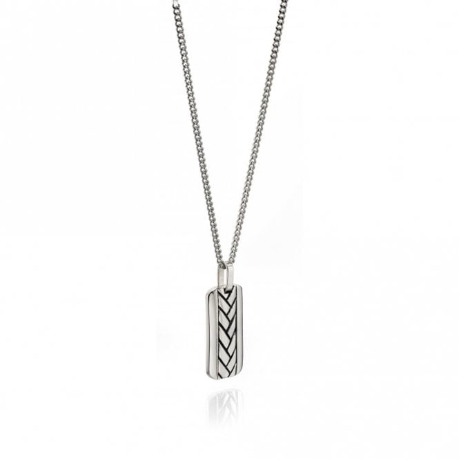 Fred Bennett Pleatted Design Necklace N4002