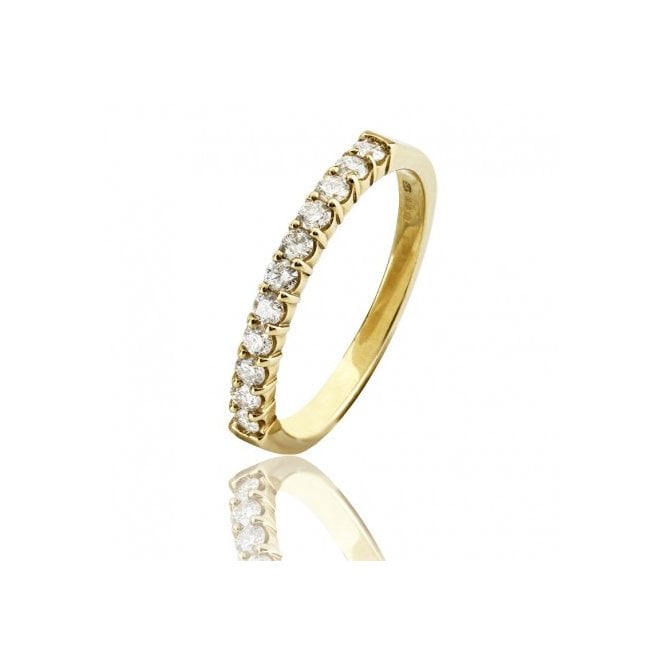MCN Fine Jewellery Diamond Ring 11 Stone Eternity Ring