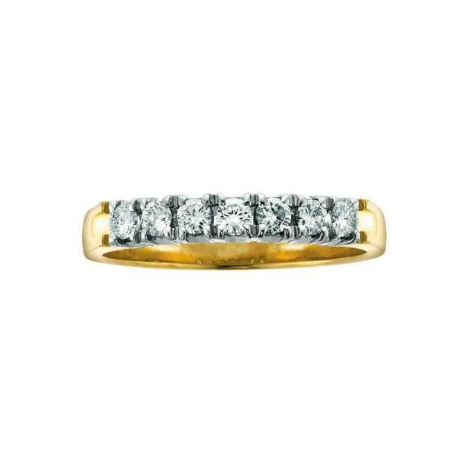 MCN Fine Jewellery 18ct Yellow Gold Diamond Eternity Ring