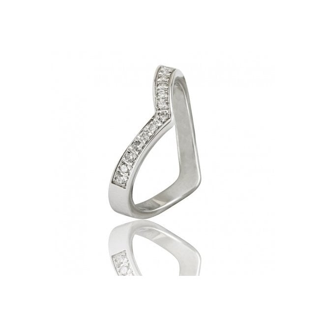 MCN Fine Jewellery Diamond Ring 13 Stone Whisbone