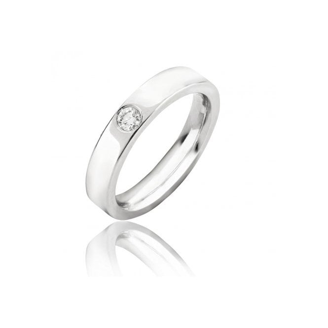 MCN Fine Jewellery Diamond Ring Solitaire Gents Band