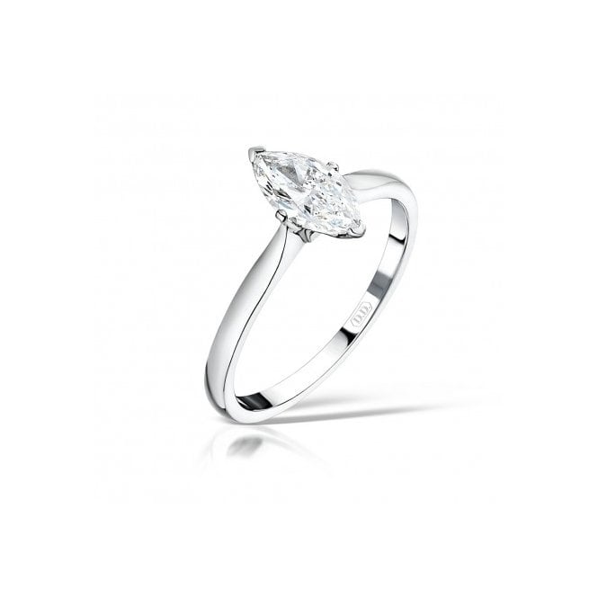 MCN Fine Jewellery Marquise Cut Solitaire Diamond Ring