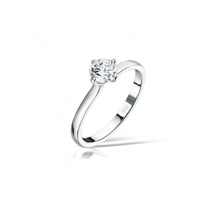 MCN Fine Jewellery Solitaire Round Cut Diamond Ring