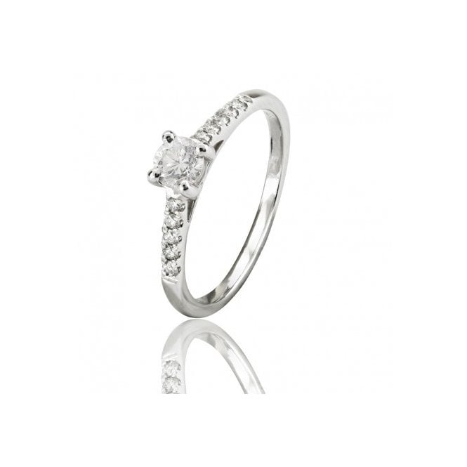 MCN Fine Jewellery Solitaire Diamond Ring Round Cut