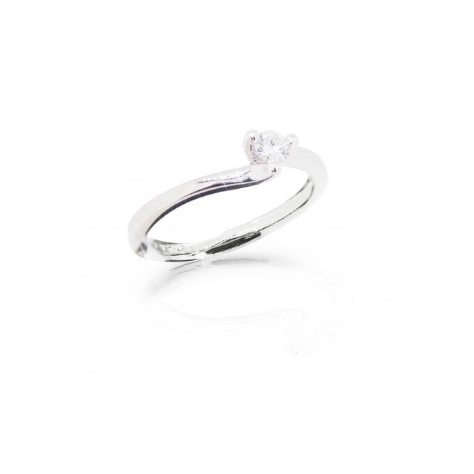 MCN Fine Jewellery 9ct White Gold Diamond Ring