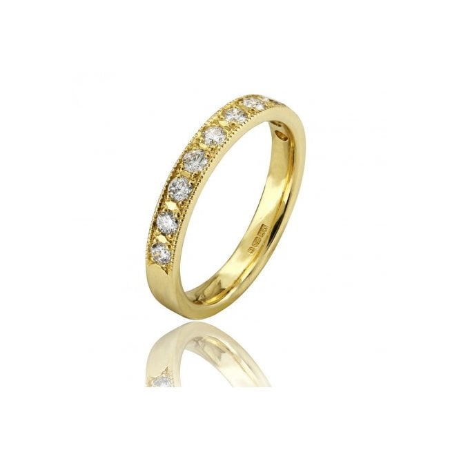 MCN Fine Jewellery Diamond Ring 10 Stone Eternity