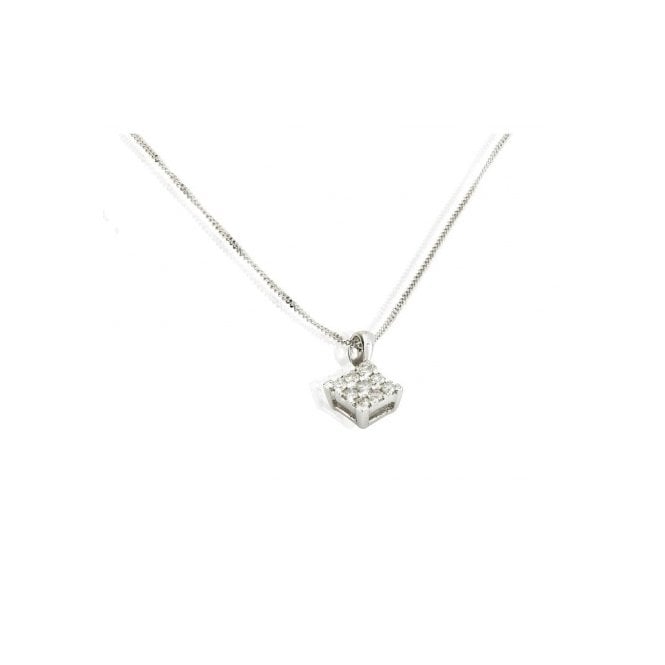 MCN Fine Jewellery Diamond Pendant With Chain