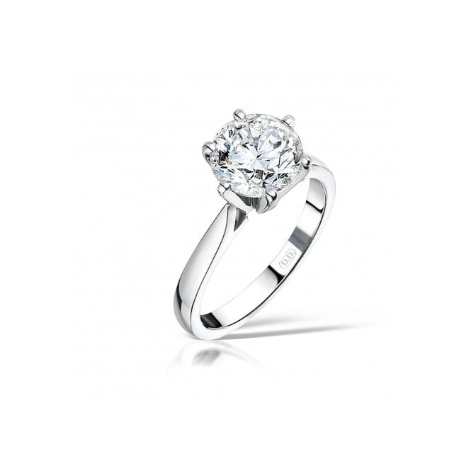 MCN Fine Jewellery Round Tiffany Setting Diamond Ring