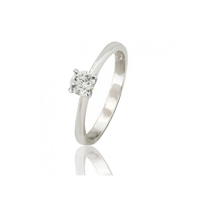 MCN Fine Jewellery Solitaire Diamond Ring Round Cut