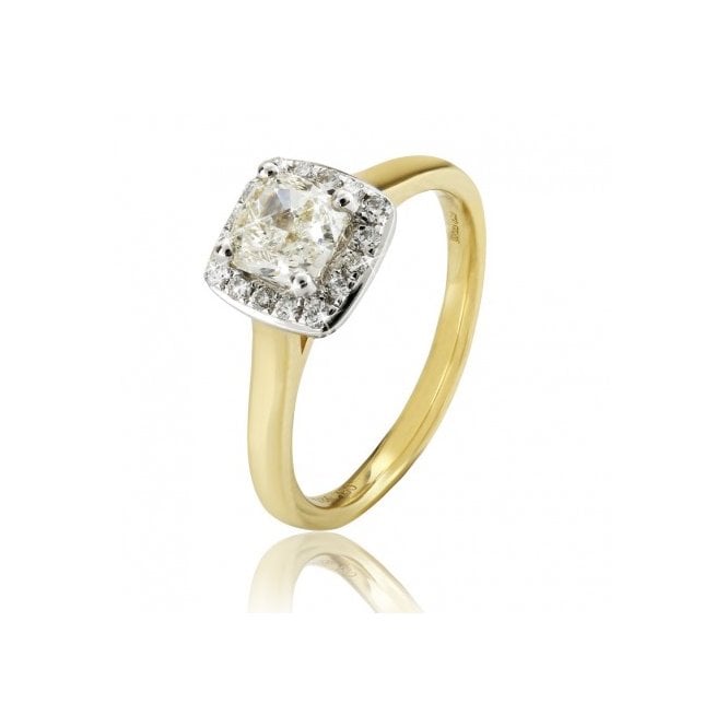 MCN Fine Jewellery Cluster Diamond Ring Cushion Cut