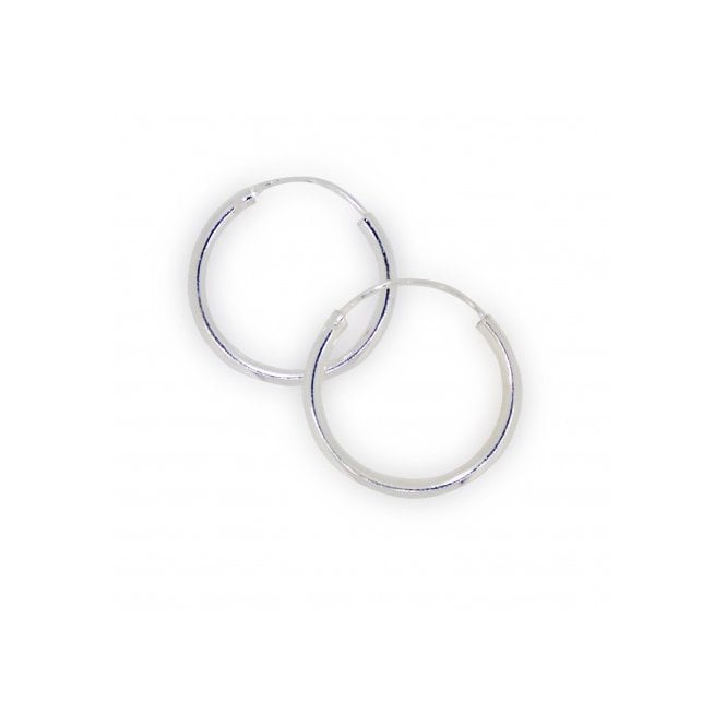 MCN Jewellery Sterling Silver Hoop Earrings