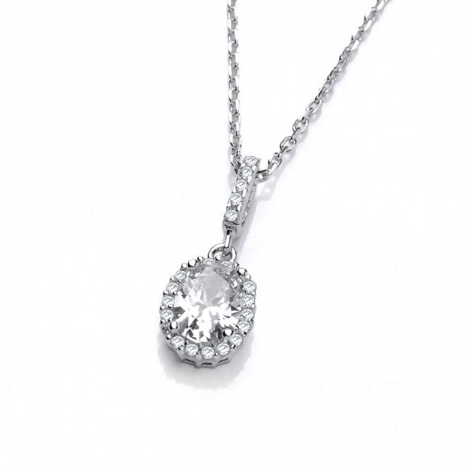 J Jaz Stella Clear Pendant JZPD076