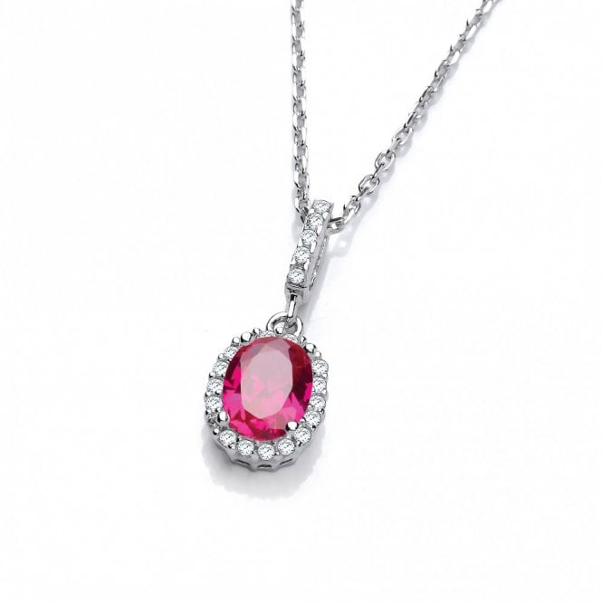 J Jaz Stella Red Pendant JZPD077