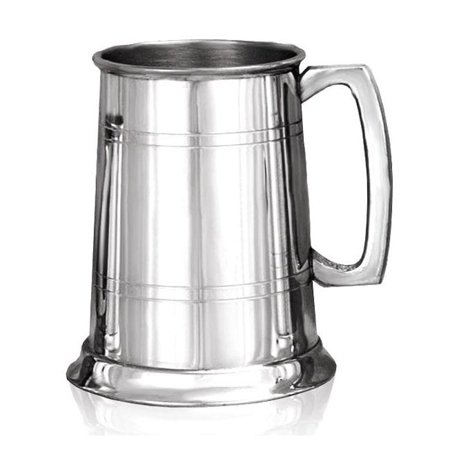 MCN Scottish Gifts Pewter Plain Tankard 61100