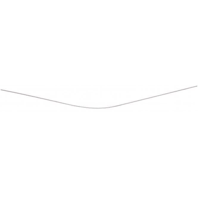 MCN Jewellery 14 Inch Silver Box Chain