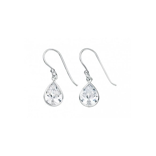 MCN Jewellery Cubic Zirconia Teardrop Earrings E3157C