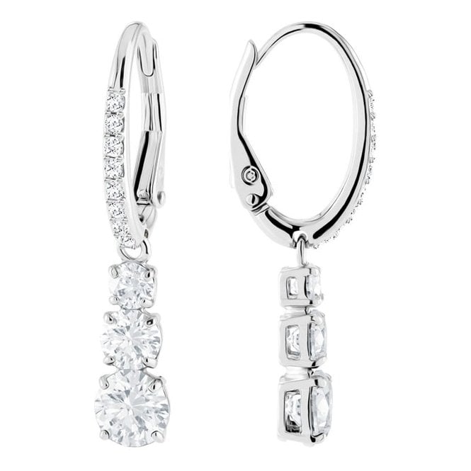 Swarovski Attract Trilogy Clear Crystal Earrings 5416155