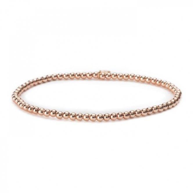 Sparkling Jewels Rose Gold Saturn Bracelets