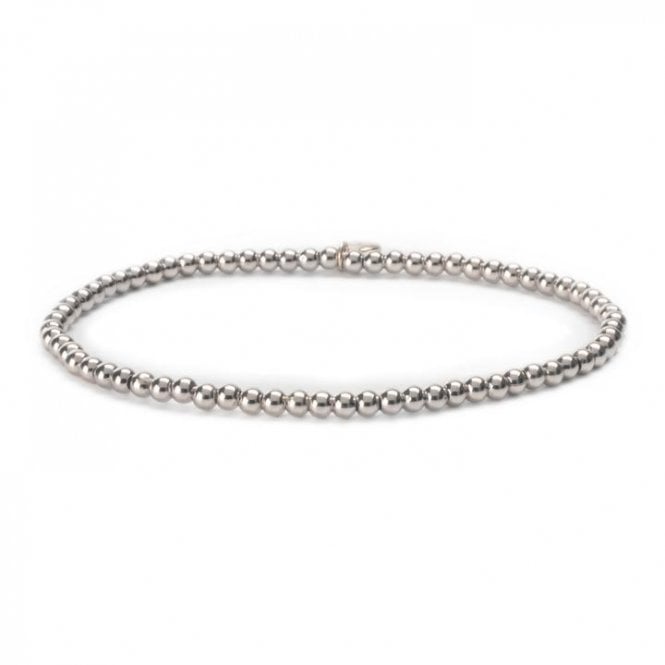 Sparkling Jewels Silver Saturn Bracelet