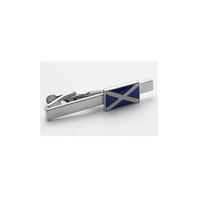 Onyx Art Scottish Saltire Flag Tie Bar TB22