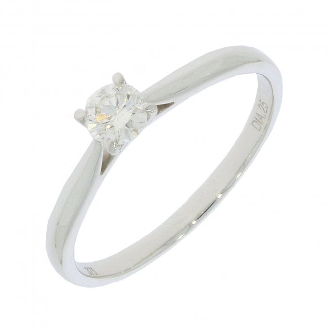 MCN Fine Jewellery Solitaire 4 Claw Diamond Ring