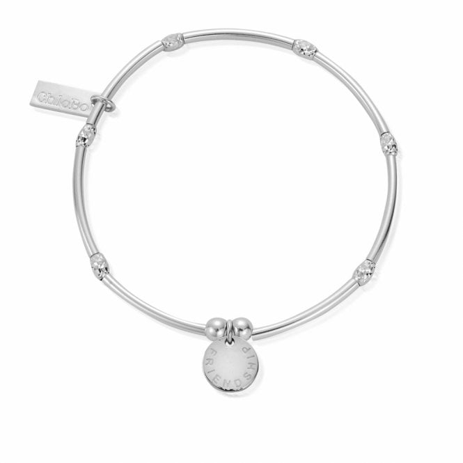 ChloBo Mini Noodle Sparkle Rice Friendship Disc Bracelet SBMNSR0