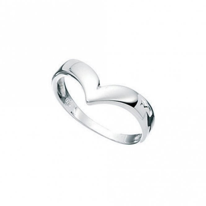 MCN Jewellery Sterling Silver Wishbone Ring R845