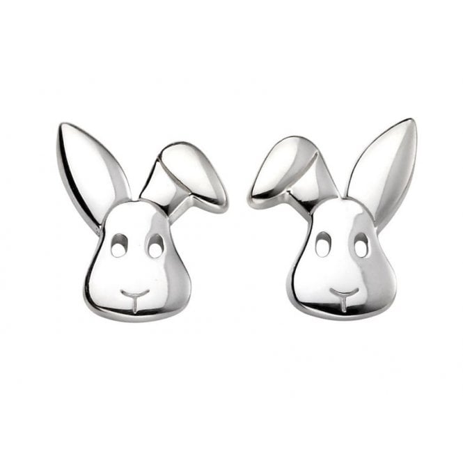 MCN Jewellery Bunny Face Stud Earrings E5423