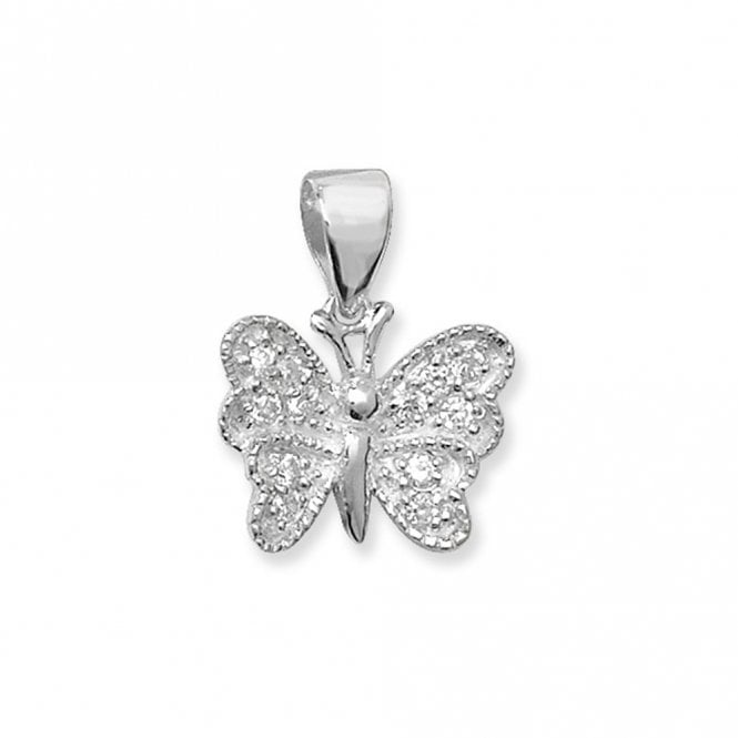 MCN Jewellery Silver Butterfly Pendant SP437C