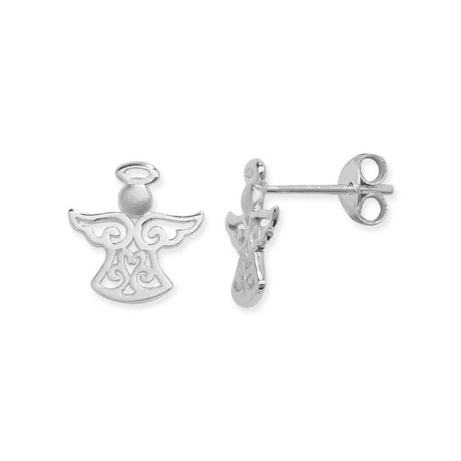 MCN Jewellery Silver Angel Earrings SE275B