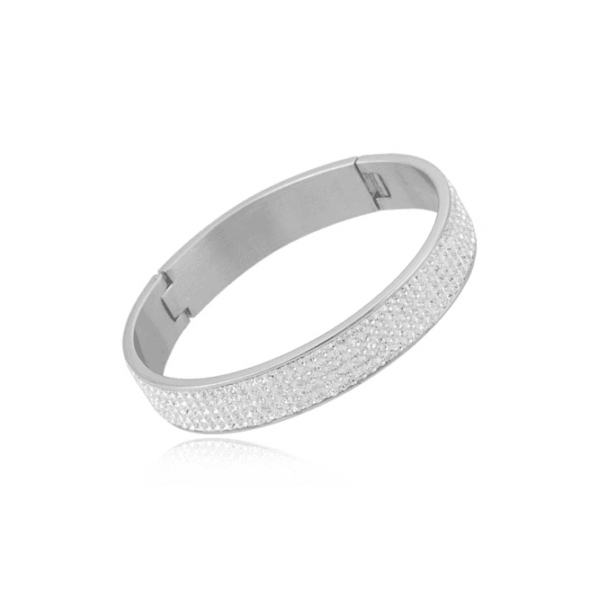 MCN Jewellery Swarovski Crystal Stainless Steel Bangle