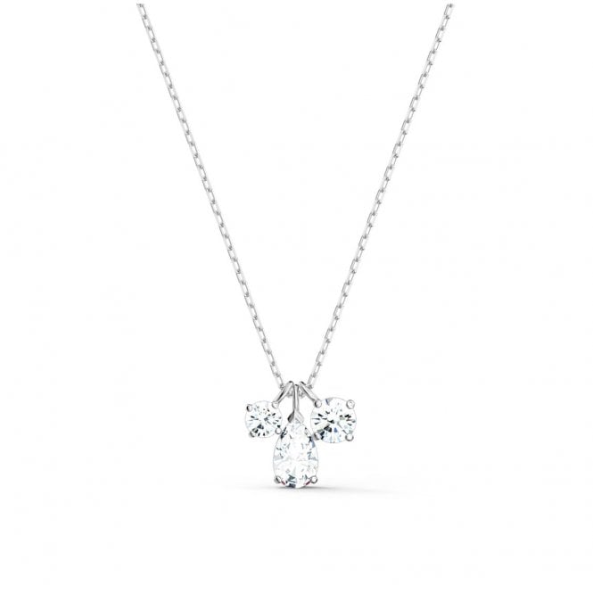 Swarovski Mesmera Rhodium Plated Cluster Pendant 5571077