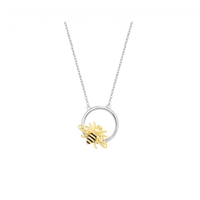 MCN Jewellery Bumblebee & Circle Necklace SN002B