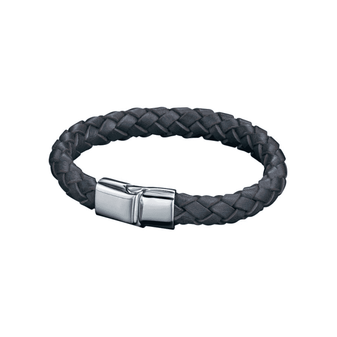 Fred Bennett Brown Leather Mens Bracelet B3673
