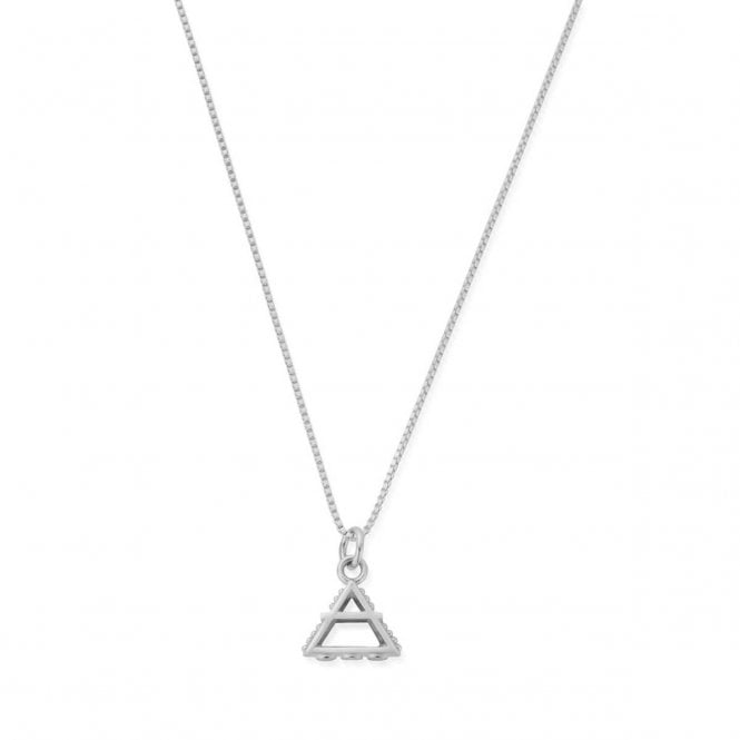 ChloBo Sacred Earth Silver Box Chain Air Necklace SNDB3100