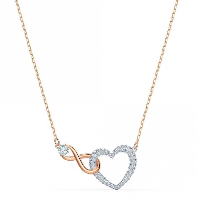 Swarovski Hyperbola Infinity Heart Necklace 5518865