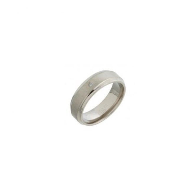 MCN Fine Jewellery Gent's Titanium Wedding Ring