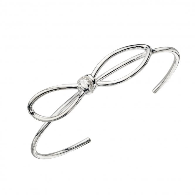 MCN Jewellery Cubic Zirconia Knot Bangle B5299C