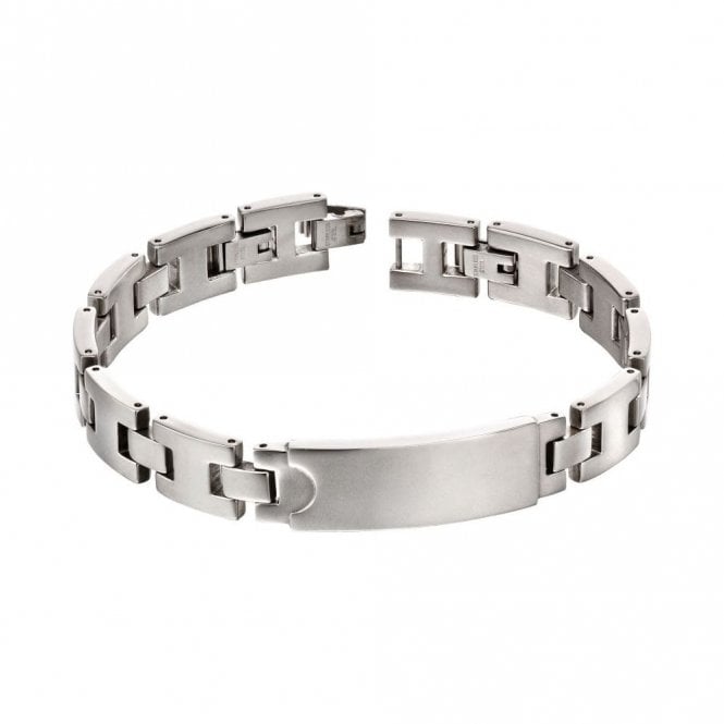 Fred Bennett Steel Section Id Bracelet B5117