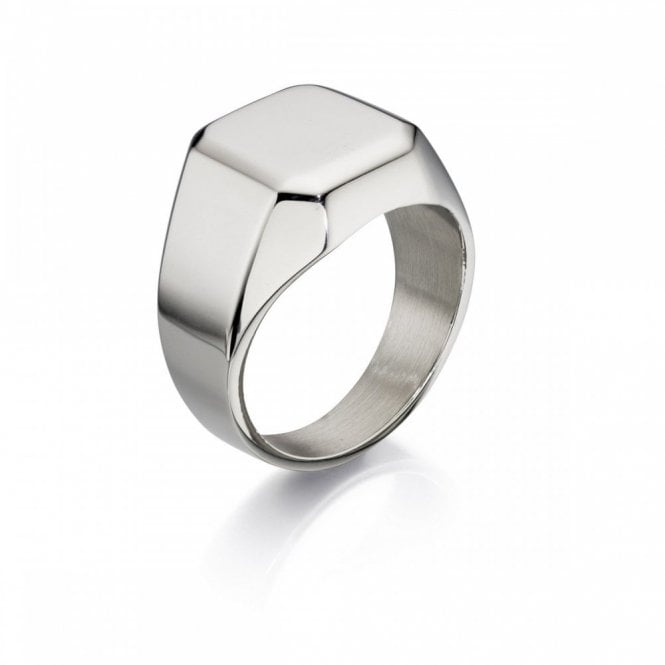 Fred Bennett Men's Stainless Steel Plain Ring R3412
