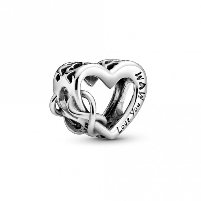 Pandora Love You Mum Infinity Heart Charm 798825C00