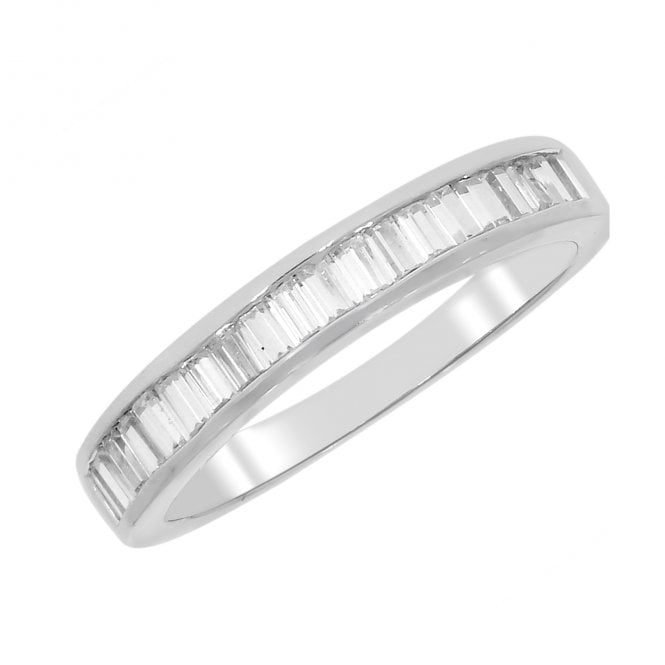 MCN Fine Jewellery 9CT White Gold Eternity Diamond Ring