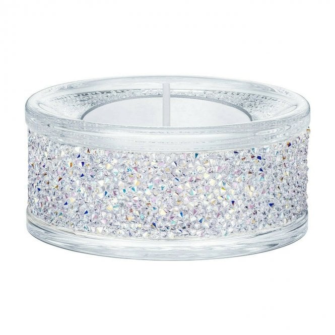Swarovski Shimmer Silver Tone Tea Light Holder 5428722