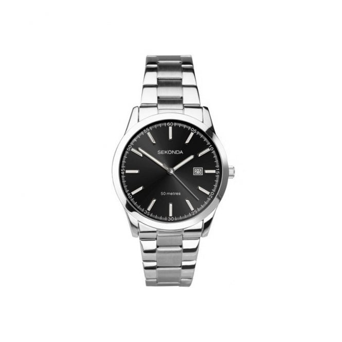 Sekonda Watches Sekonda Black Dial Men's Classic Watch 1944