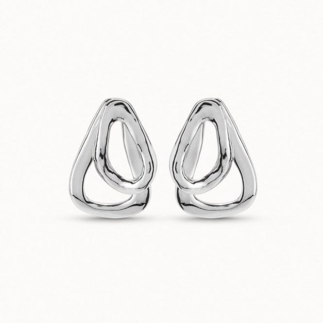 UNOde50 Connected Silver Plated Earrings PEN0740MTL0000U